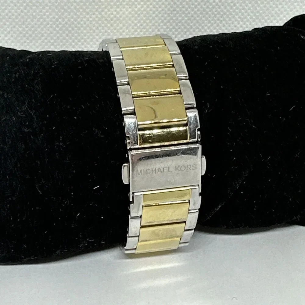Michael Kors Parker MK5626 Women's Two-Tone Glitz Analog Dial Quartz Watch NUL46